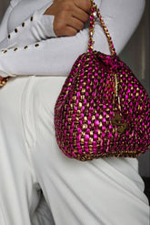 Pyramid Rani & Bronze - Bucket Bag